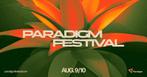 2 weekend kaartjes Paradigm festival 9 10 augustus Groningen, Tickets en Kaartjes, Twee personen, Meerdaags