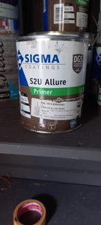 SIGMA S2U ALLURE PRIMER RAL 1014  Effenbein, Minder dan 5 liter, Ophalen, Zo goed als nieuw, Verf