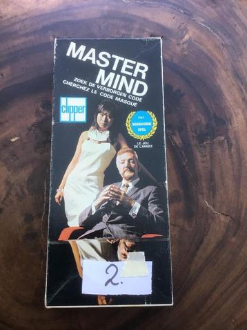 Vintage Master mind bekroond spel van Clipper breek de code. beschikbaar voor biedingen