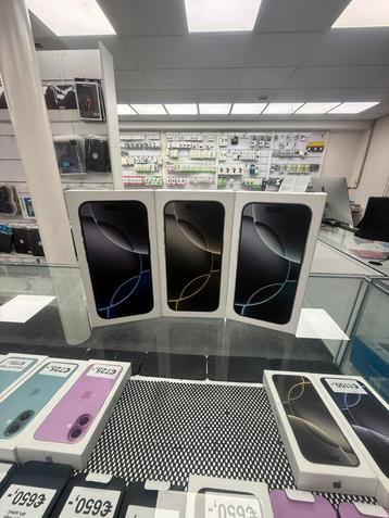 Apple iPhone 16 Pro – 256GB – Diverse kleuren – NIEUW beschikbaar voor biedingen