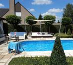 schaduwdoek  driehoek 6x6 x6 meter  nieuw in doos, Tuin en Terras, Schaduwdoeken, Ophalen, Nieuw