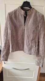 Geisha leren bikerjack, zandkleurig, maat M, Maat 38/40 (M), Geisha, Beige, Ophalen of Verzenden