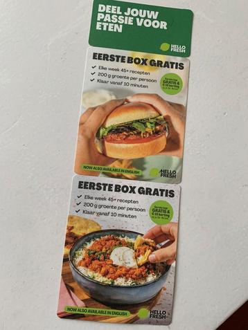  HelloFresh Maaltijdbox GRATIS – alleen €2 voor code  beschikbaar voor biedingen