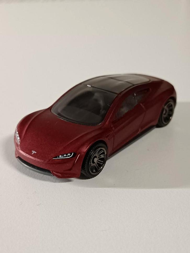 Matchbox Tesla Roadster - Nieuwstaat, Hobby en Vrije tijd, Modelauto's | Overige schalen, Nieuw, Auto, Ophalen of Verzenden