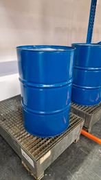 Stalen vat 200ltr blauw of zwart, Ophalen of Verzenden, Gebruikt