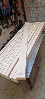 Houten Balken geschaafd 150x10x5 cm 10 STUKS, Ophalen, Nieuw, 50 mm of meer, Balk