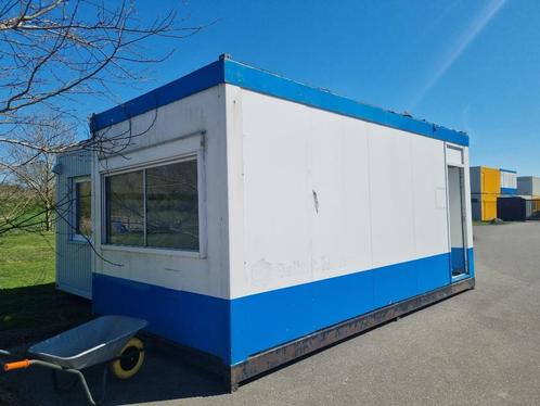 Kantoorunit Bouwkeet 6x3 meter Rolluik, Zakelijke goederen, Machines en Bouw | Keten en Containers, Ophalen