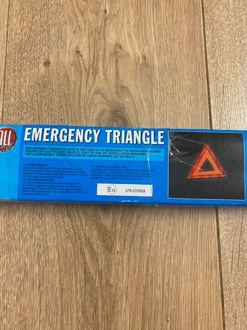 All Ride Emergency Triangle