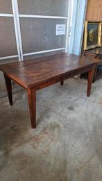 Antieke Franse boeren tafel met lade, Antiek en Kunst, Antiek | Meubels | Tafels, Ophalen