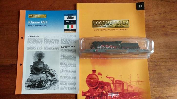 Del Prado - 1928 Class Gr.691 - FS- 1:160 N, Verzamelen, Spoorwegen en Tramwegen, Nieuw, Trein, Schaalmodel, Ophalen of Verzenden