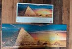 Legpuzzel Jigsaw panorama Egypte, Ophalen of Verzenden, Minder dan 500 stukjes, Zo goed als nieuw