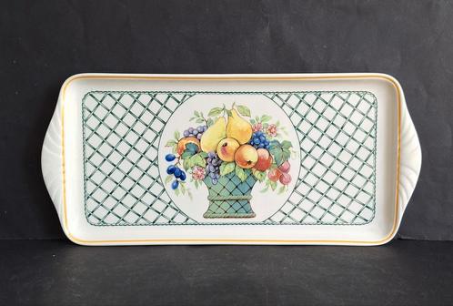 Villeroy&Boch vitro porseleinen sandwich/cake schaal.Basket., Huis en Inrichting, Keuken | Servies, Schaal of Schalen, Overige stijlen