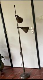 Schemerlamp bronskleurig, Ophalen, Gebruikt, Antiek, retro, Metaal