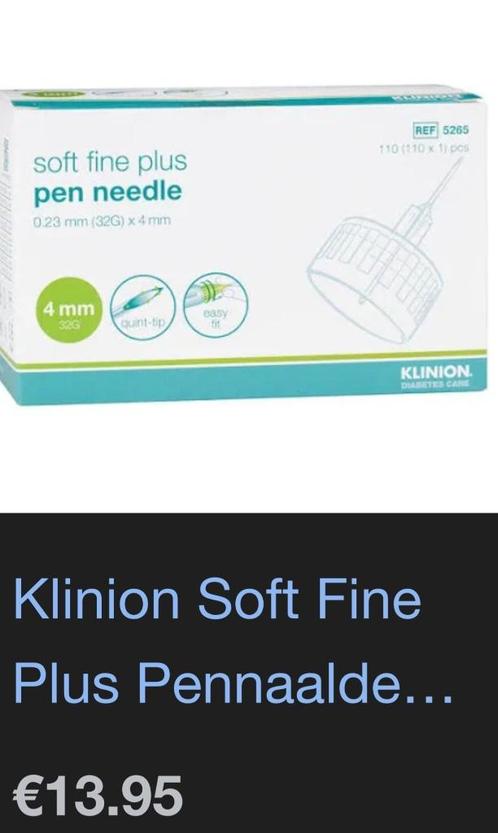 Klinion pennaalden 4mm 110stuks, Diversen, Verpleegmiddelen, Nieuw, Ophalen