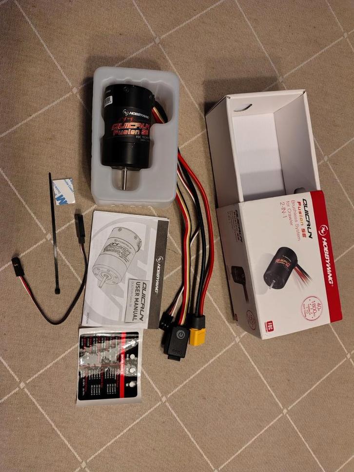 Hobbywing Fusion SE 1800KV - Nieuw!, Hobby en Vrije tijd, Modelbouw | Auto's en Voertuigen, Nieuw, Auto, Groter dan 1:32, Overige merken