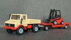 Mercedes Benz U 1500 Linde Heftruck 1:55 Siku Pol, Hobby en Vrije tijd, Ophalen of Verzenden, Zo goed als nieuw