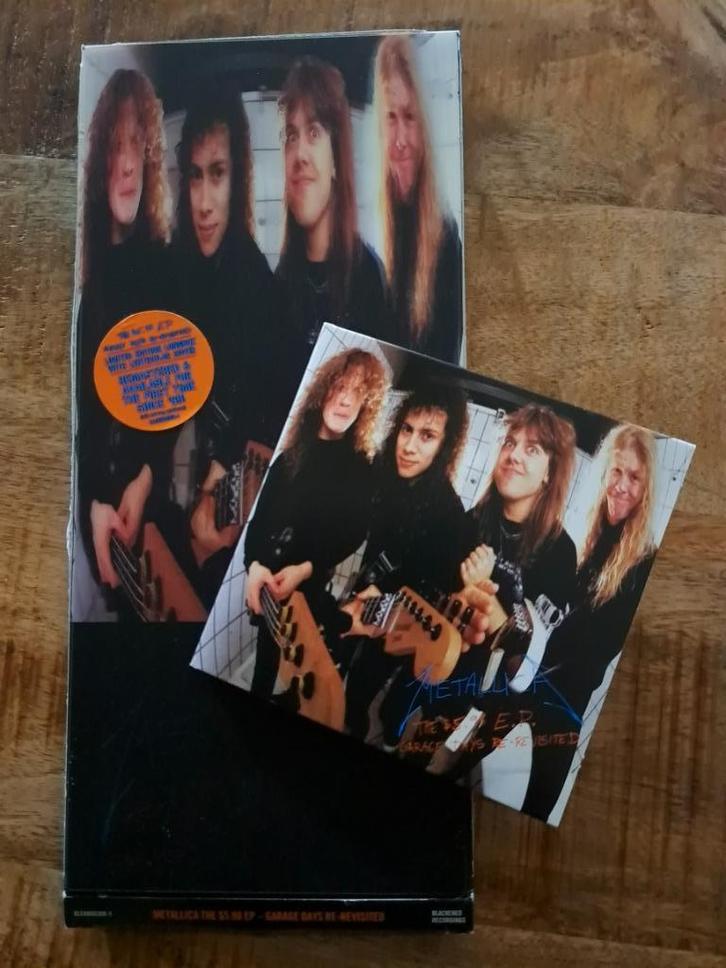 Metallica, longbox: The $5.98 EP - Garage Days Re-revisited., Cd's en Dvd's, Cd's | Hardrock en Metal, Zo goed als nieuw, Ophalen of Verzenden