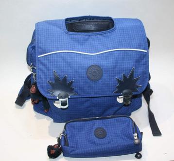Kipling boekentas / rugzak Iniko /aapje + pennetas top staat beschikbaar voor biedingen