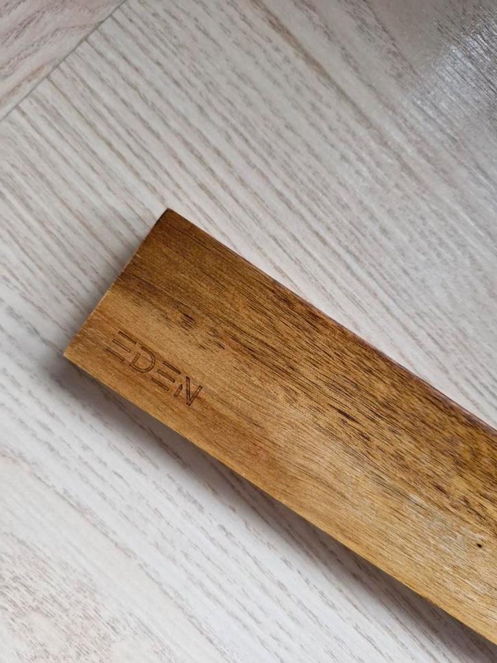 Eden Messenmagneetstrip Acaciahout - 50 cm, Huis en Inrichting, Woonaccessoires | Wanddecoraties, Zo goed als nieuw, Ophalen of Verzenden