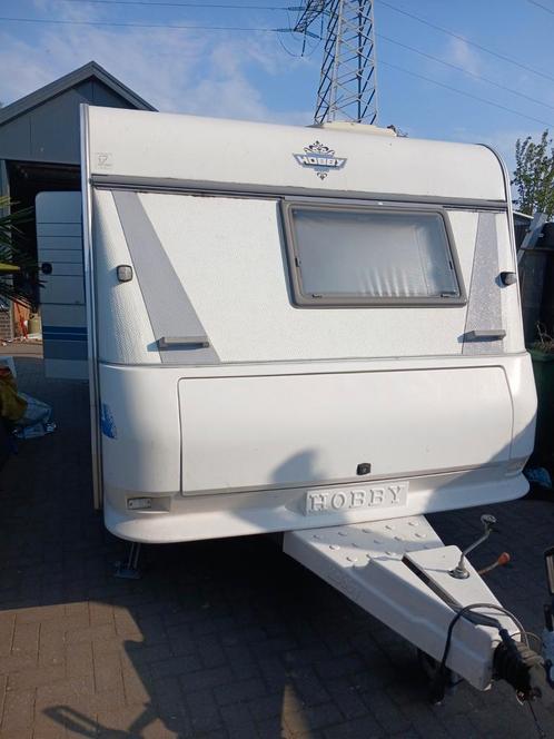 Hobby 495 exclusive, Caravans en Kamperen, Caravans, Particulier, tot en met 4, Rondzit, Hobby, Airco, Luifel, Ophalen