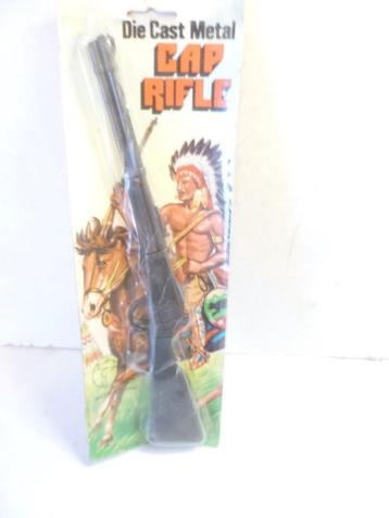 Metalen Cap Rifle 17cm lang geweertje Hong Kong 70er jaren beschikbaar voor biedingen