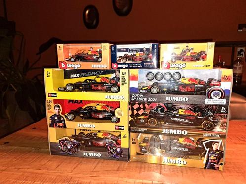 MAX Verstappen complete collectie modelauto's, Hobby en Vrije tijd, Modelauto's | 1:24, Zo goed als nieuw, Overige merken, Ophalen of Verzenden