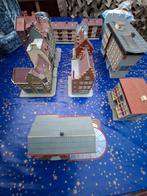 HO huisjes klein stadje., Hobby en Vrije tijd, Modeltreinen | H0, Overige merken, Gebruikt, Gelijkstroom of Wisselstroom, Brug, Tunnel of Gebouw