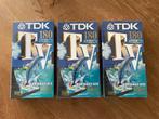 VHS video cassette TDK E-180TVED, Alle leeftijden, Ophalen of Verzenden, Nieuw in verpakking, Overige genres