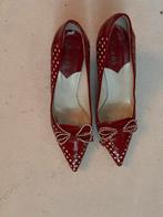 Pump polka dot rood lak. 40. Diva, Kleding | Dames, Schoenen, Ophalen of Verzenden, Gedragen, Diva, Rood