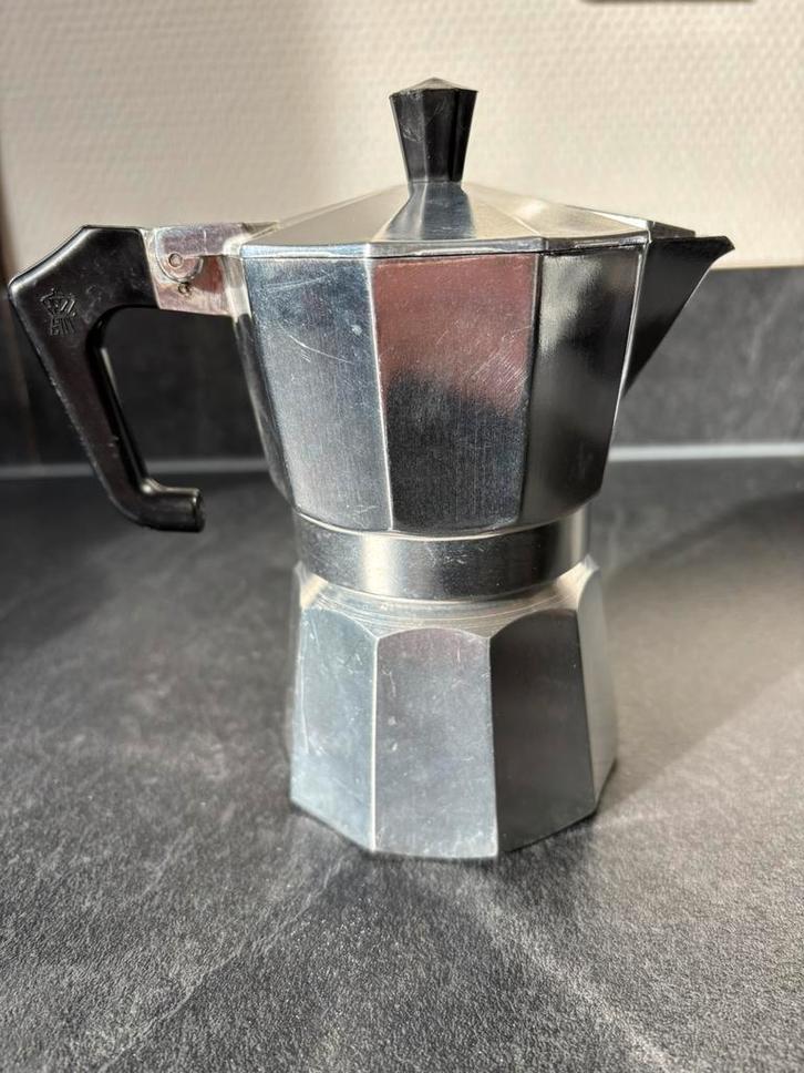 Percolator Pezzetti, espresso maker, Witgoed en Apparatuur, Koffiezetapparaten, Zo goed als nieuw, Gemalen koffie, Overige modellen