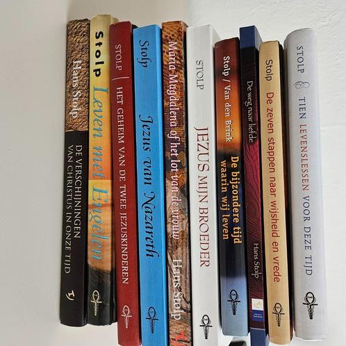Hans Stolp, 10 boeken in 1 koop, Boeken, Esoterie en Spiritualiteit, Zo goed als nieuw, Overige typen, Spiritualiteit algemeen