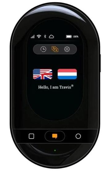 Nieuwe Travis Touch Go vertaalapparaat beschikbaar voor biedingen