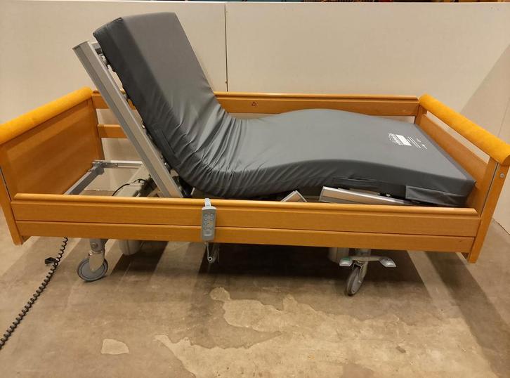 Ziekenhuisbed Hoog Laag Verpleegbed, Tuin en Terras, Ligbedden, Kunststof, Verstelbaar, Ophalen