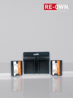 Jupio Value Pack: 2x Battery NP-W235 + USB Dual Charger, Audio, Tv en Foto, Fotografie | Accu's en Batterijen, Zo goed als nieuw