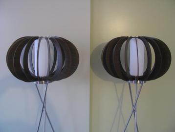 € 85 = 2 x ZGAN vloerlamp 1.50 m * EGLO * Stellato *  beschikbaar voor biedingen