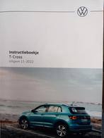 instructieboekje T-cross, Auto diversen, Handleidingen en Instructieboekjes, Ophalen of Verzenden