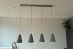 Betonnen design hanglamp 4x LED, Huis en Inrichting, Ophalen of Verzenden, Zo goed als nieuw, 75 cm of meer