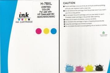 HP C-6578D (H-78XL) kleuren printer cartdrige beschikbaar voor biedingen