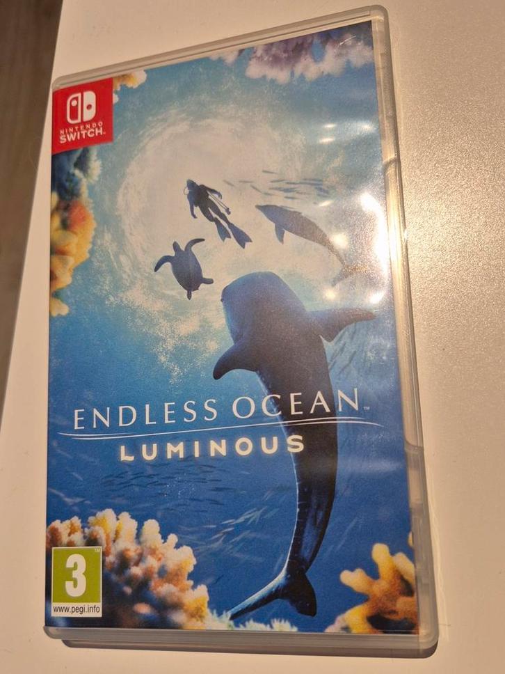 Endless Ocean Luminous (Switch) + 7 DAY SWITCH ONLINE TRIAL, Spelcomputers en Games, Games | Nintendo Switch, Zo goed als nieuw