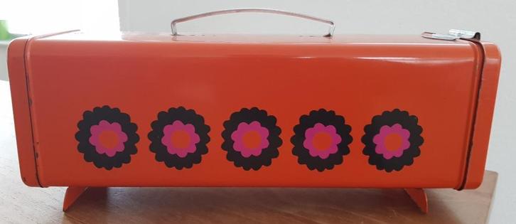 Oranje Brabantia Patrice ontbijtkoekblik - jaren '60 - IGST, Huis en Inrichting, Keuken | Keukenbenodigdheden, Zo goed als nieuw