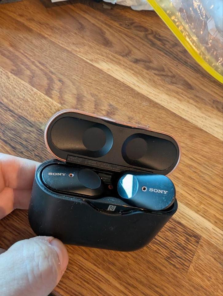 Sony WF-1000XM3 Bluetooth Oordopjes, Telecommunicatie, Mobiele telefoons | Oordopjes, Gebruikt, In gehoorgang (in-ear), Bluetooth