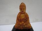 Old china natural jade beeldje Buddha.#3435, Antiek en Kunst, Ophalen of Verzenden