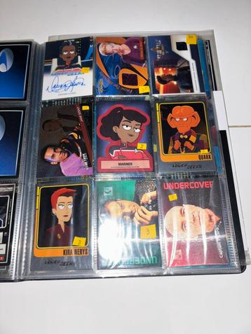 Trading & Game cards (Star Trek, Dr Who, Games of thrones) beschikbaar voor biedingen