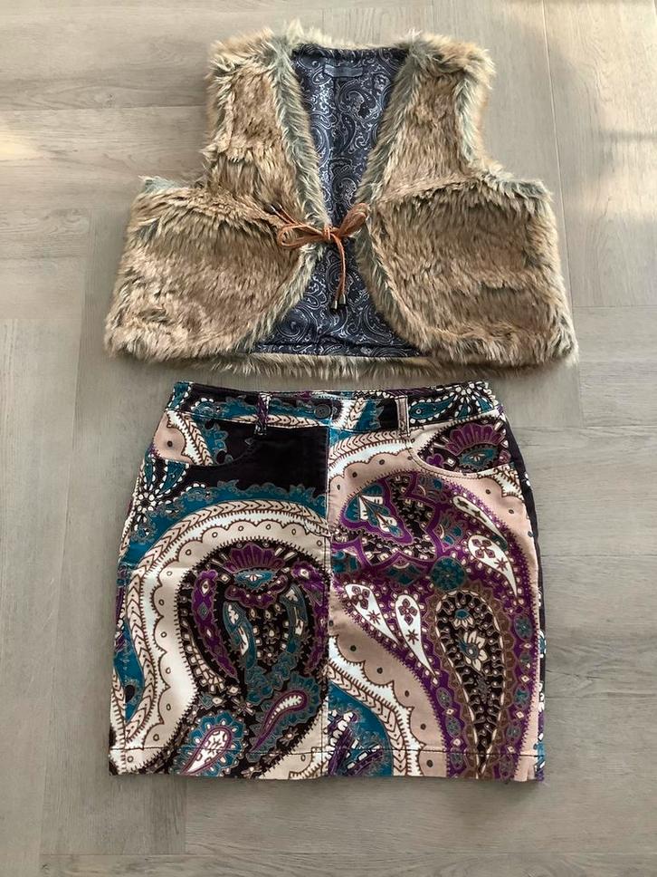 Bont bolero essentials mt 42 nieuw, Kleding | Dames, Bodywarmers, Nieuw, Maat 38/40 (M), Beige, Ophalen of Verzenden