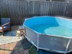 Zwembad met buisframe, incl. chloor en pomp, Tuin en Terras, Zwembaden, Ophalen, Minder dan 80 cm, Rond, 300 cm of meer