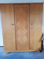vintage linnenkast 3-deurs jaren 50/60, Antiek en Kunst, Ophalen