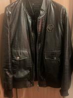 Philipp Plein Crocodile Python Jacket - Zwart (M/L) Gold GT, Ophalen of Verzenden, Nieuw, Maat 52/54 (L), Zwart