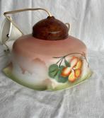 Art Deco opaline hanglamp, Ophalen of Verzenden