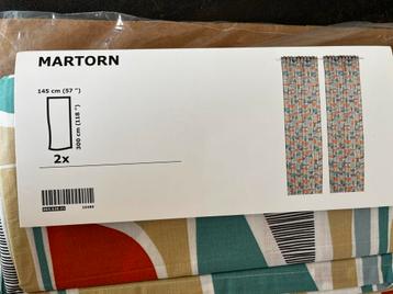 IKEA Martorn Gordijnen - Nieuw in verpakking beschikbaar voor biedingen