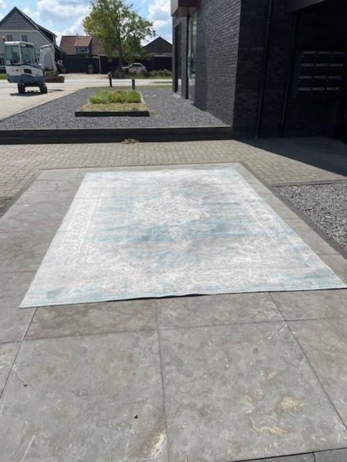 vloerkleed blauw grijs, Huis en Inrichting, Stoffering | Tapijten en Kleden, 200 cm of meer, 200 cm of meer, Rechthoekig, Grijs